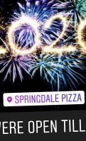 Springdale Pizza food