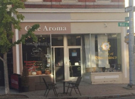 Café Aroma inside