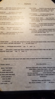 The River's Edge Supper Club menu