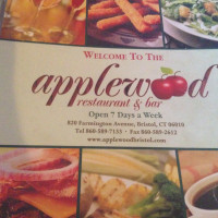 Applewood Restaurant Bar food