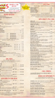 Vino's Pizza (max Pizza 5) menu