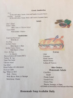 Helen's Luncheonette menu