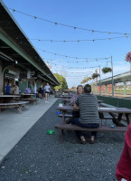 Trackside Beer Garden At Brewerie food