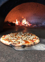 Wolcott Pizza Wood Fired Brick Oven food