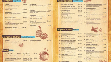 Zapata menu