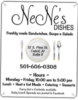 Nene’s Dishes food