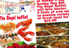 Royal Buffet food