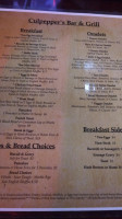 Culpepper's Grill menu