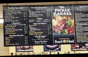 The Pickle Barrel food