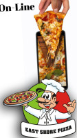 East Shore Pizza food