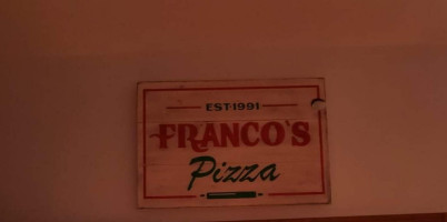 Franco's Pizza food