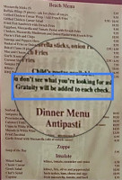 Florio's Of Little Italy menu