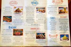 Jimmy Buffett's Margaritaville menu