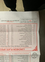 Ching Lai Kitchen menu