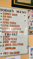 Hazel's Caribbean Restaurants menu