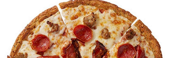 Toppers Pizza food