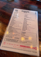 Greenstreet Cafe menu