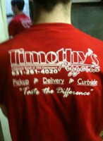 Timothy's Pizza Kitchen food