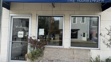 The Harbinger Cafe Bakery outside