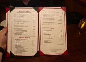 Taylor's Steak House menu