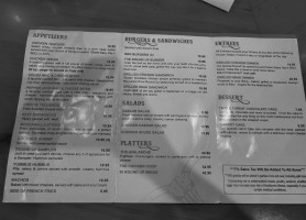 Round Up Night Club menu