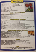 Carol's Cafe menu