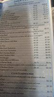 Blue Star Cafe menu