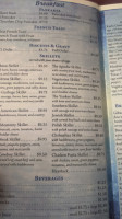 Blue Star Cafe menu