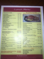 Aviston Family Restaurant/the Veranda Bar menu