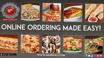 Monical's Pizza food