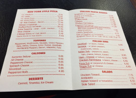 Cicala's Pizzeria menu