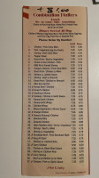 Shanghai Garden menu