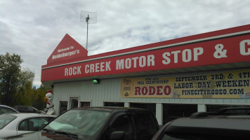 Rock Creek Cafe And Meat Market outside