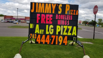 Jimmy's Pizza outside