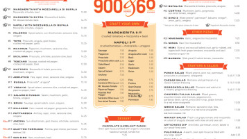 Punch Pizza Vadnais Heights menu