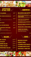 Red Pepper Diner menu