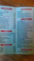 Giliberto's Mexican Taco Shop menu