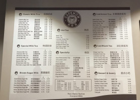 Cafe Wow menu