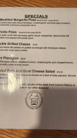 Willington Pizza House menu