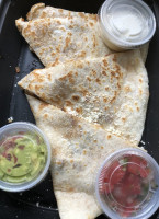 Sharky's Woodfired Mexican Grill food