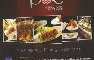 Poc American Fusion Buffet Sushi food