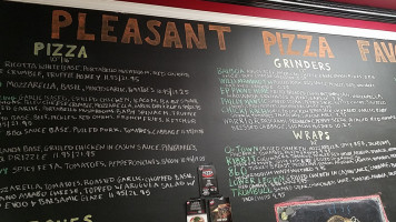 Pleasant Pizza menu