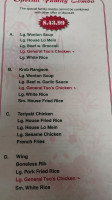 China Bell Asian menu