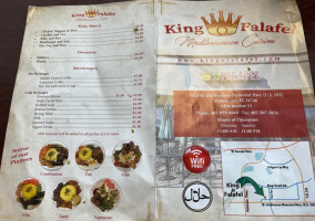 King O Falafel Kissimmee menu