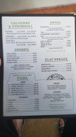 Main Street Pizza menu