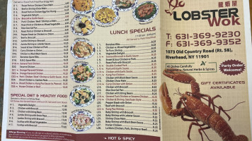 Lobster Wok food