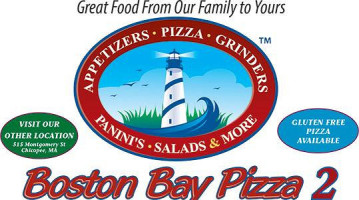 Boston Bay Pizza 2 food