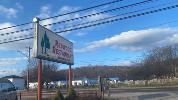 The Ohio Redwood outside