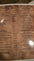 Kaptain Jimmy's Distillery menu