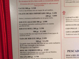 La Torrada menu